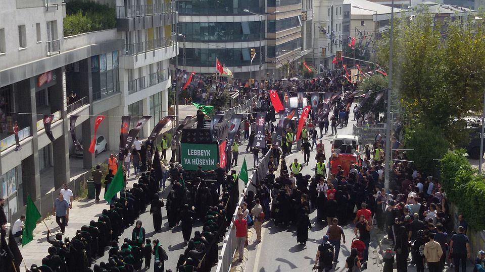 Ashura-Prozessionen in Istanbul (Photo: Sophie Moser, September 2019)